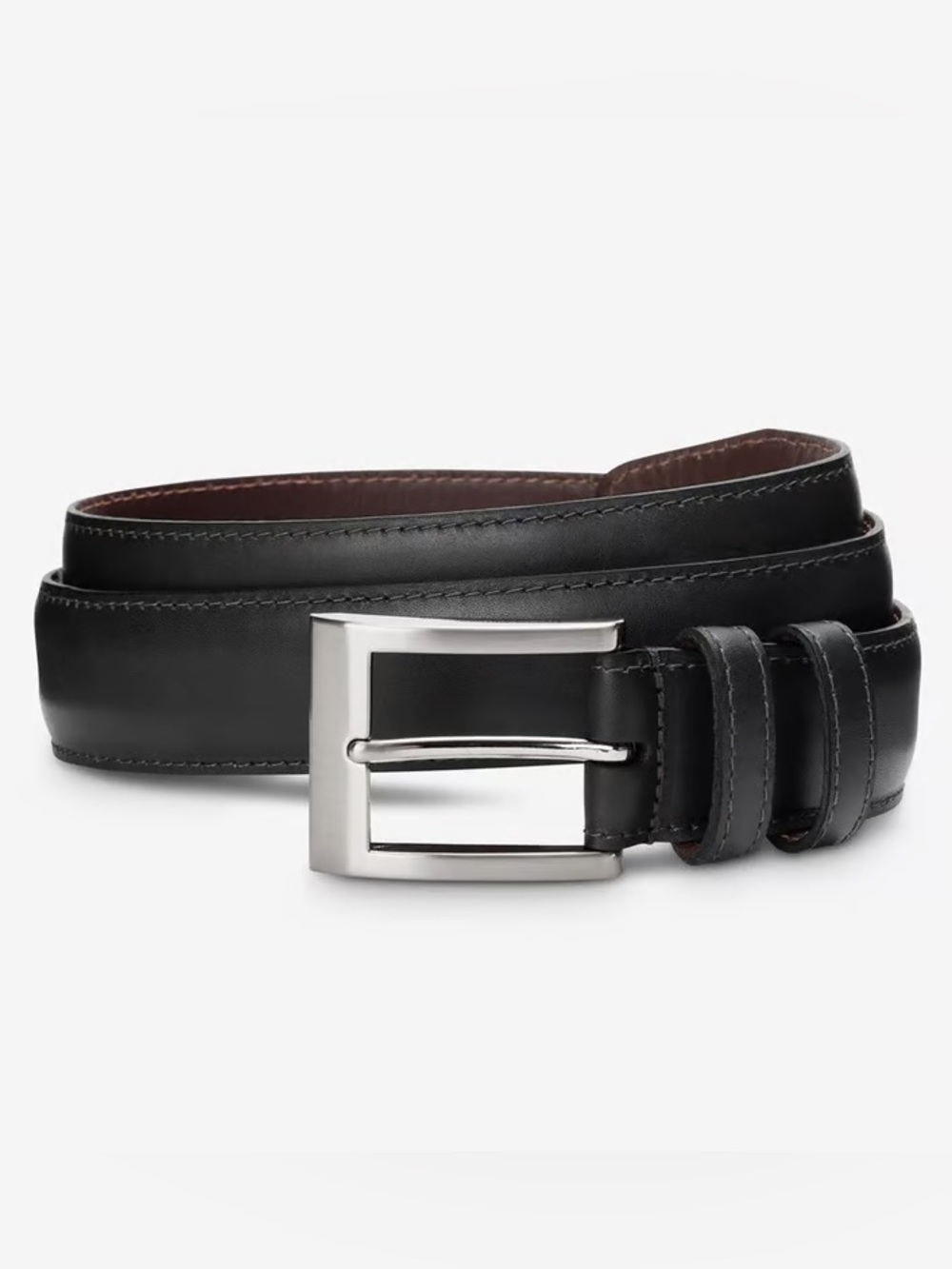 Allen Edmonds Men’s Wide Basic Dress Belt - Black